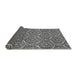 Sideview of Abstract Gray Modern Rug, abs50gry