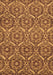 Abstract Brown Modern Rug, abs50brn