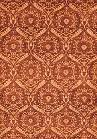 Abstract Orange Modern Rug, abs50org