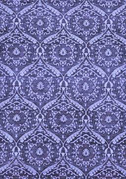 Abstract Blue Modern Rug, abs50blu