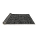 Sideview of Abstract Gray Modern Rug, abs5100gry