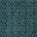 Square Machine Washable Abstract Light Blue Modern Rug, wshabs5100lblu