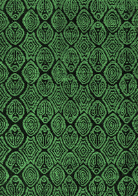 Abstract Emerald Green Modern Rug, abs5100emgrn