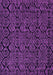 Machine Washable Abstract Purple Modern Area Rugs, wshabs5100pur