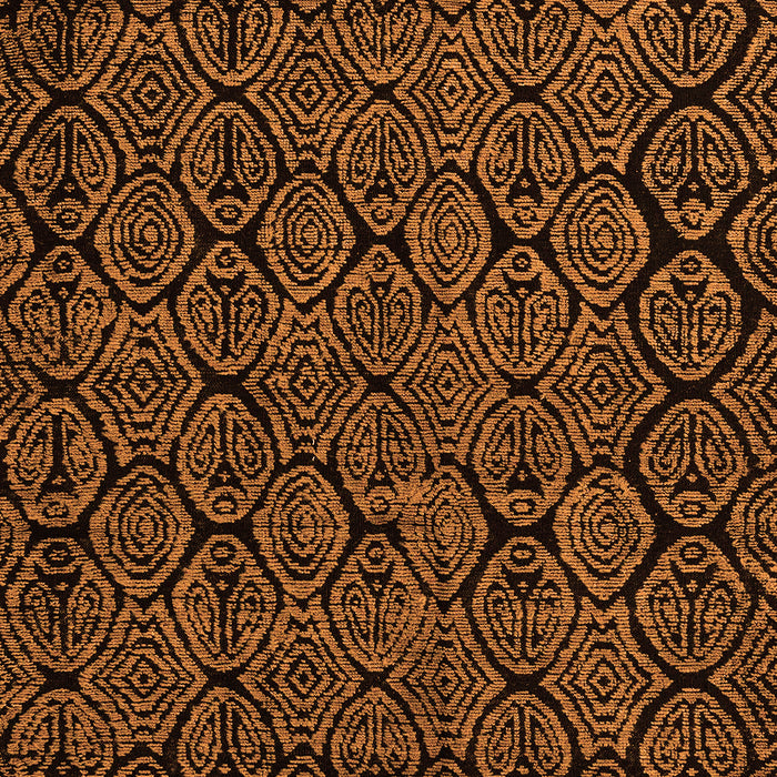 Abstract Orange Modern Rug, abs5100org