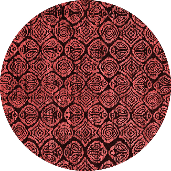Abstract Red Modern Rug, abs5100red