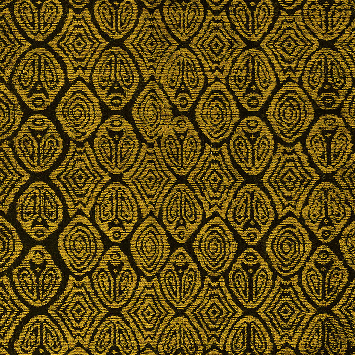 Abstract Yellow Modern Rug, abs5100yw