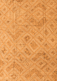 Abstract Orange Modern Rug, abs5101org