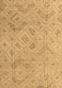 Abstract Brown Modern Rug, abs5101brn