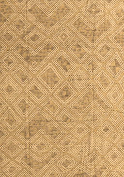 Abstract Brown Modern Rug, abs5101brn