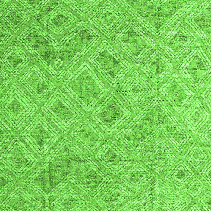 Machine Washable Abstract Green Modern Area Rugs, wshabs5101grn