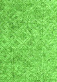 Abstract Green Modern Rug, abs5101grn