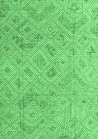 Abstract Emerald Green Modern Rug, abs5101emgrn