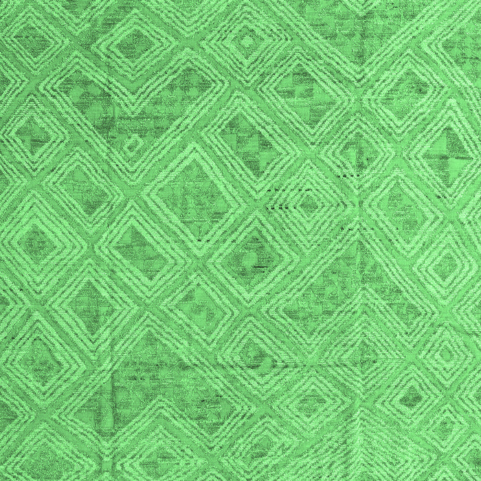 Abstract Emerald Green Modern Rug, abs5101emgrn