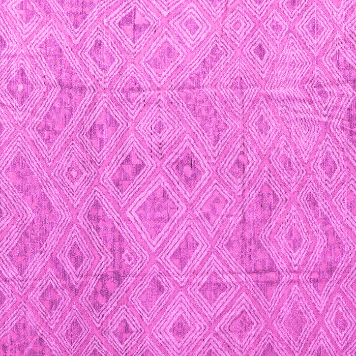Square Machine Washable Abstract Pink Modern Rug, wshabs5101pnk