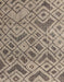 Abstract Tan Brown Modern Rug, abs5102