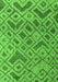 Abstract Green Modern Rug, abs5102grn