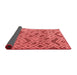 Abstract Red Modern Area Rugs