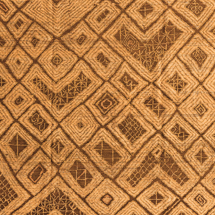 Machine Washable Abstract Orange Modern Area Rugs, wshabs5102org