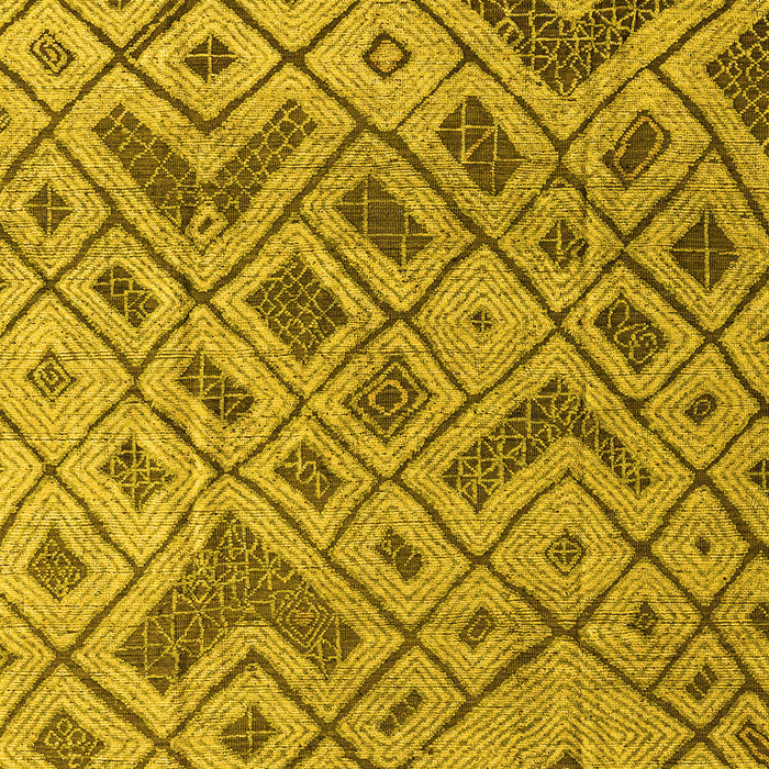 Abstract Yellow Modern Rug, abs5102yw