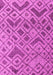 Machine Washable Abstract Pink Modern Rug, wshabs5102pnk