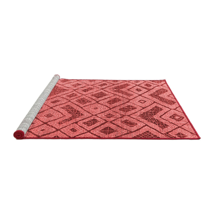 Modern Red Washable Rugs