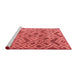 Modern Red Washable Rugs