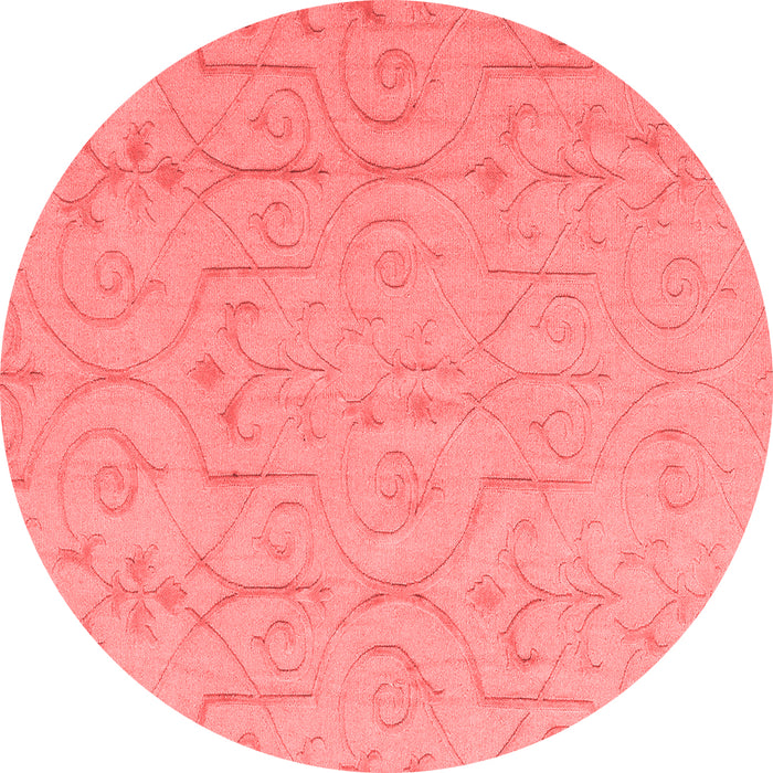 Machine Washable Abstract Red Modern Rug, wshabs5103red