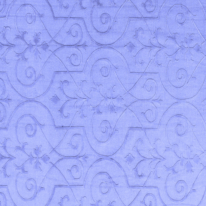 Square Machine Washable Abstract Blue Modern Rug, wshabs5103blu