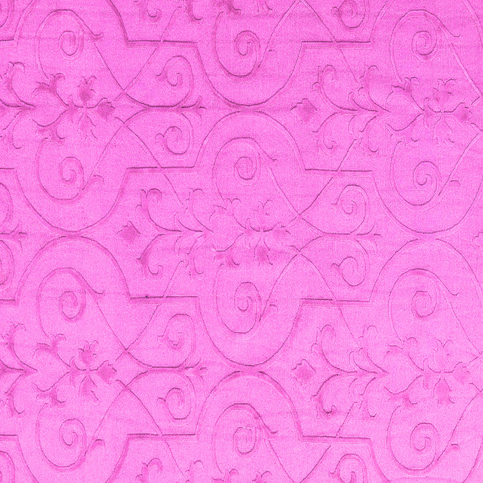 Square Machine Washable Abstract Pink Modern Rug, wshabs5103pnk