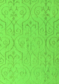 Abstract Green Modern Rug, abs5103grn