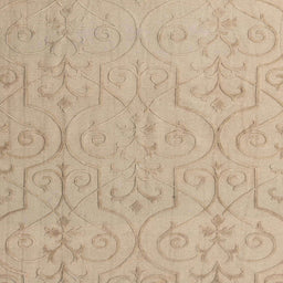 Square Machine Washable Abstract Camel Brown Rug, wshabs5103