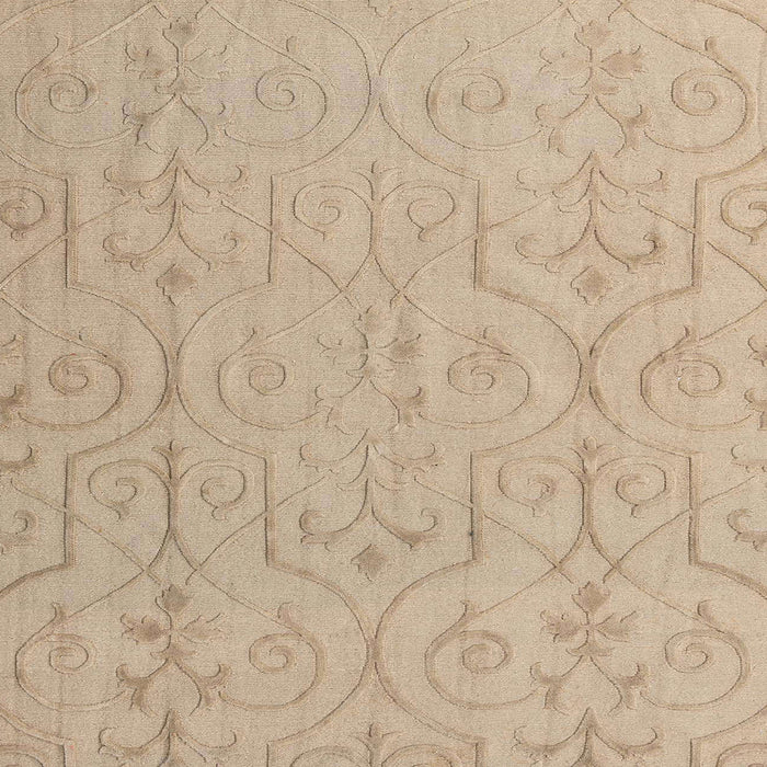 Square Machine Washable Abstract Camel Brown Rug, wshabs5103