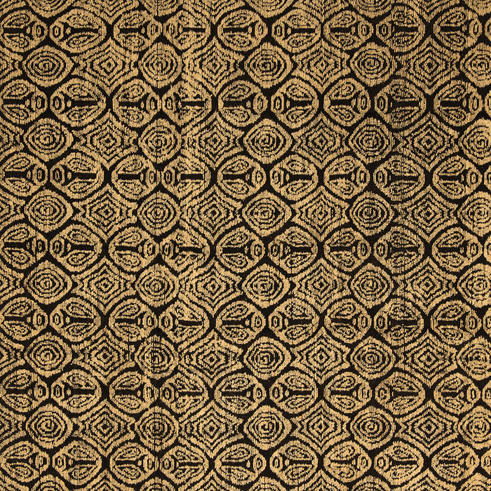 Square Machine Washable Abstract Brown Modern Rug, wshabs5104brn