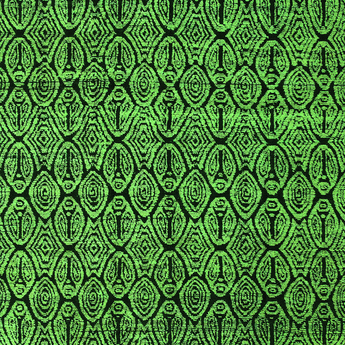 Machine Washable Abstract Green Modern Area Rugs, wshabs5104grn