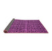 Sideview of Abstract Pink Modern Rug, abs5104pnk