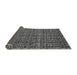 Sideview of Abstract Gray Modern Rug, abs5104gry