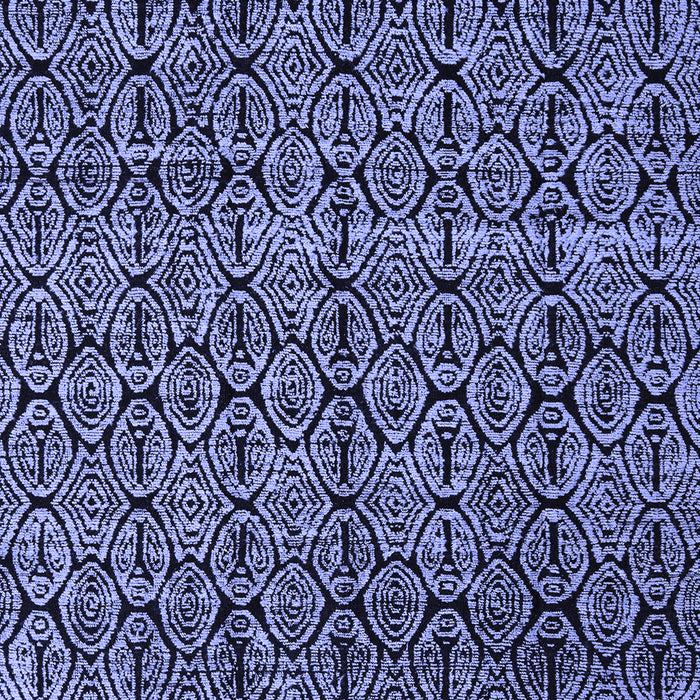 Machine Washable Abstract Blue Modern Rug, wshabs5104blu