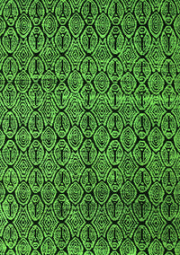 Abstract Green Modern Rug, abs5104grn