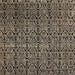 Square Machine Washable Abstract Camel Brown Rug, wshabs5104