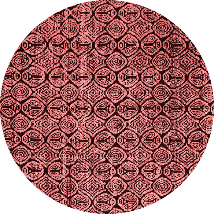 Machine Washable Abstract Red Modern Rug, wshabs5104red