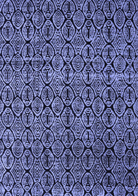 Abstract Blue Modern Rug, abs5104blu