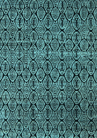 Abstract Light Blue Modern Rug, abs5104lblu