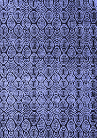 Abstract Blue Modern Rug, abs5105blu