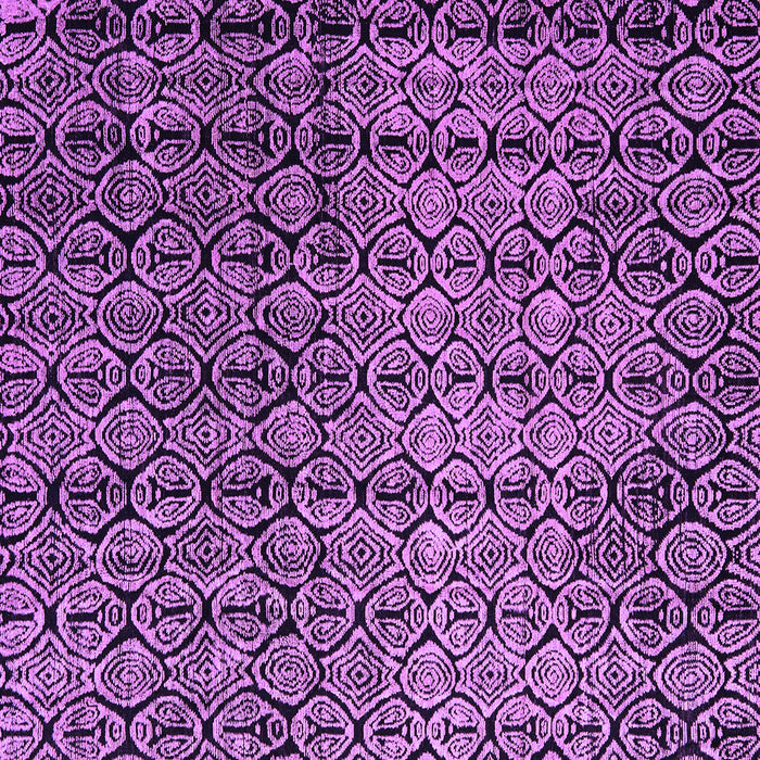 Square Machine Washable Abstract Purple Modern Area Rugs, wshabs5105pur