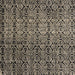 Square Machine Washable Abstract Light French Beige Brown Rug, wshabs5105