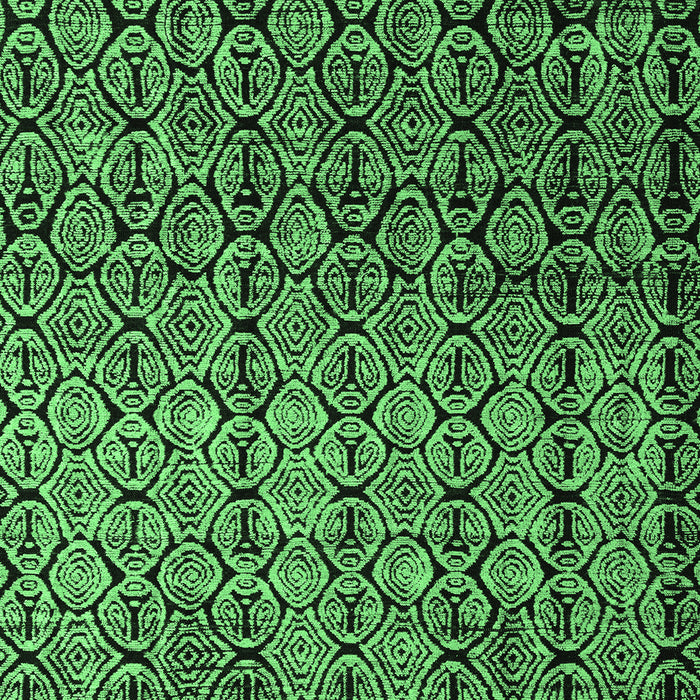 Machine Washable Abstract Emerald Green Modern Area Rugs, wshabs5105emgrn