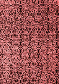 Abstract Red Modern Rug, abs5105red