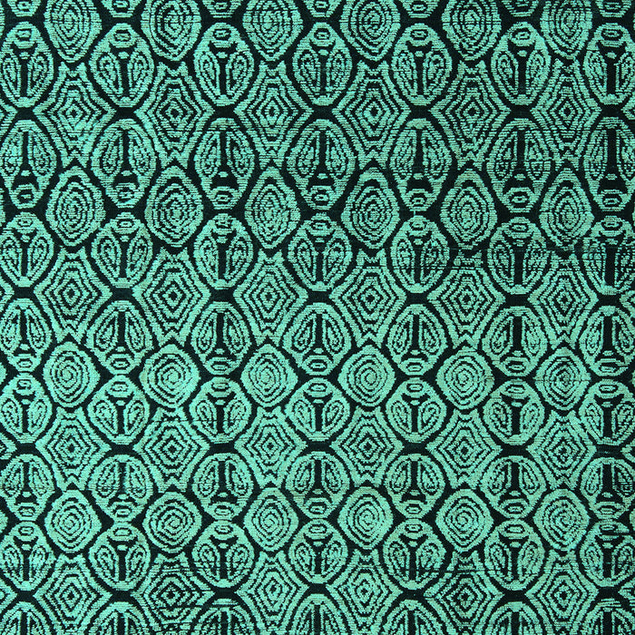 Abstract Turquoise Modern Rug, abs5105turq