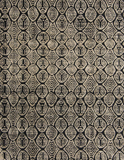 Abstract Light French Beige Brown Modern Rug, abs5105